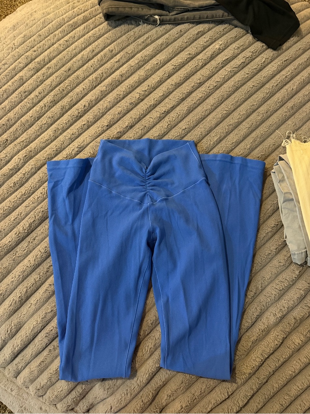 Aerie Blue Small Flare Leggings